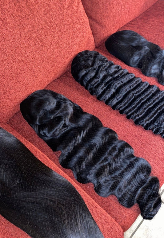 Natural Black Transparent Lace Wig (13x4)